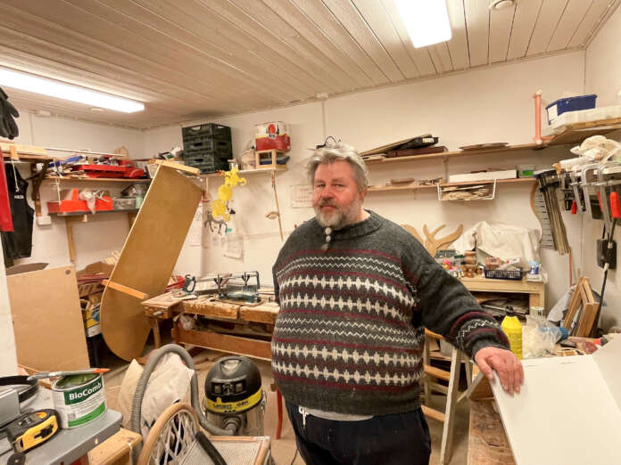 Kari Laulajainen on ollut vuoden verran kuntouttavassa työtoiminnassa Kotiluolan verstaalla. - Olen viihtynyt hyvin. Verstaan lisäksi toimin ruokakuskina, hän naurahtaa.